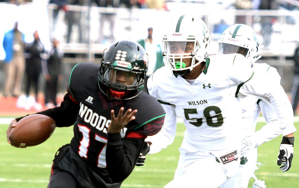 woodson defeats wilson in turkey bowl the washington informer