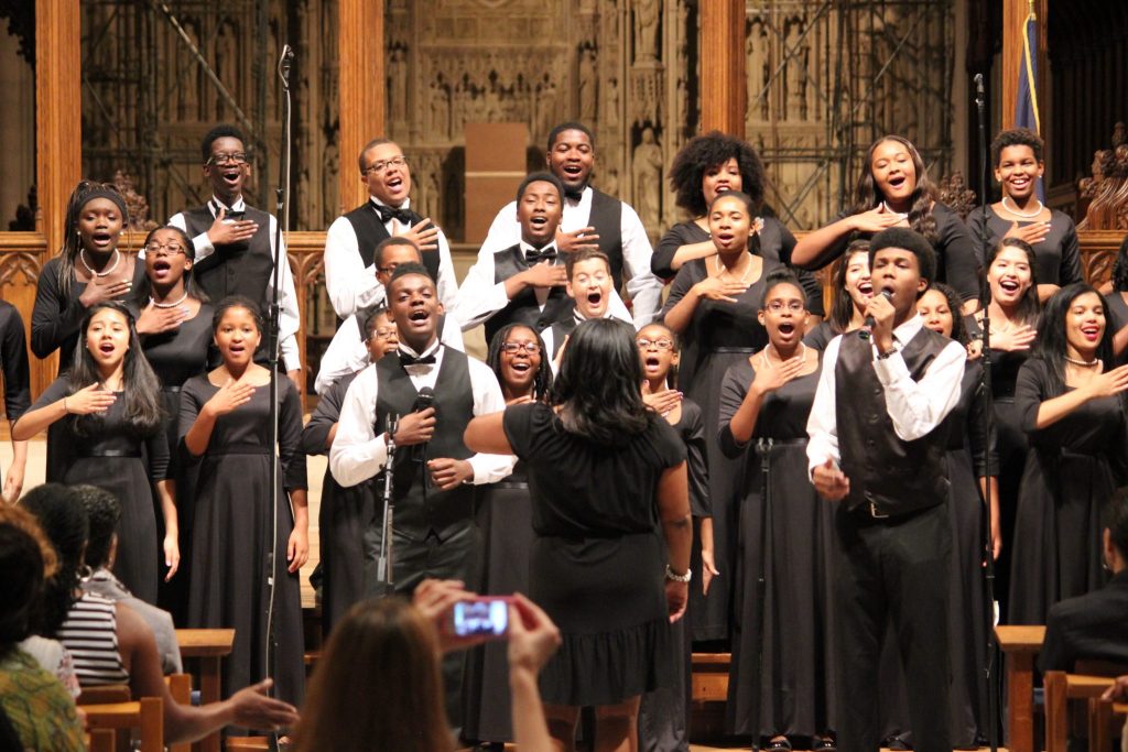 Gospel Choirs Team for WPA's 50th Anniversary Fete The
