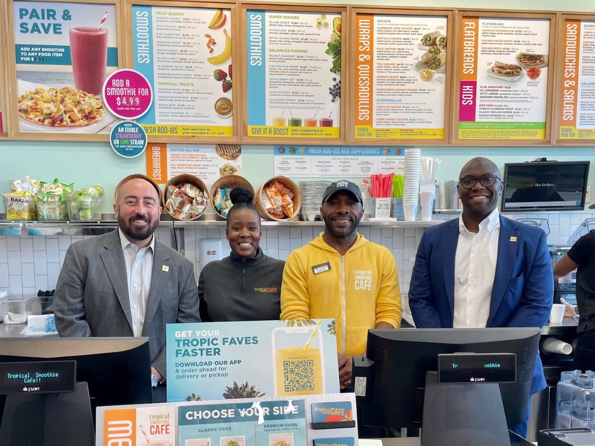 Tropical Smoothie Store Opens at Skyland Town Center The Washington Informer