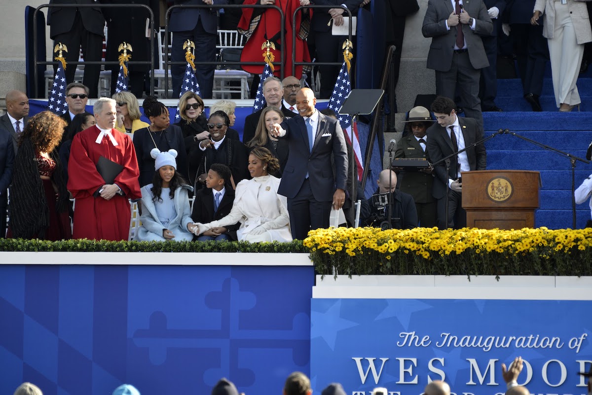 Wes Moore Officially Sworn In as Maryland's First Black Governor - The ...
