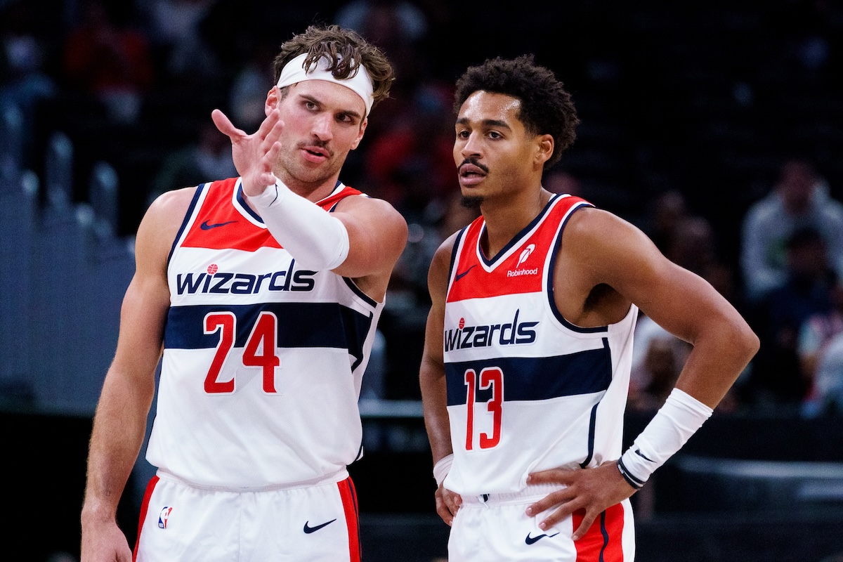 Wizards clinch first season win, defeat Hawks 121-119 - The Washington