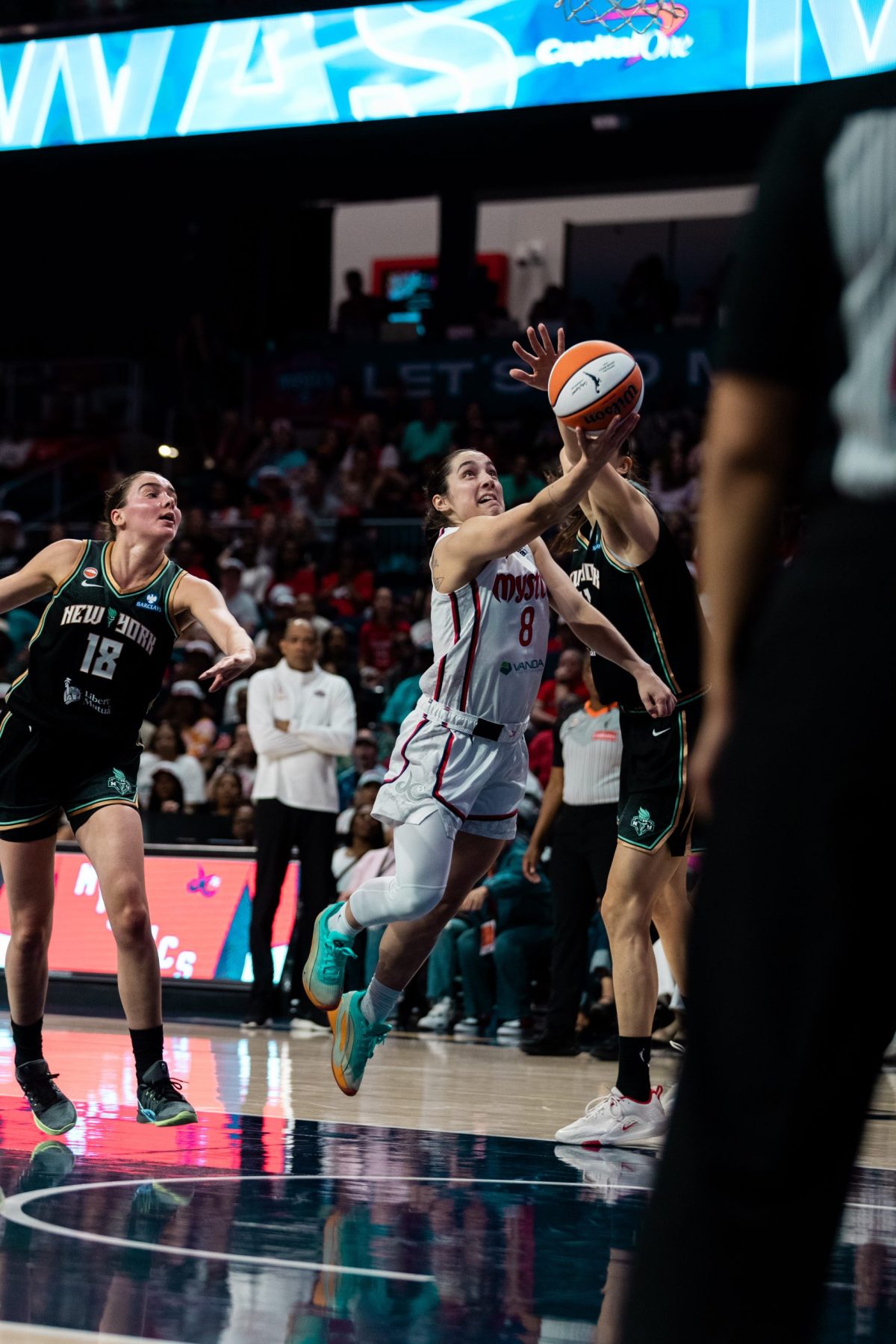 Mystics Fall 98-95 to Liberty in Home Opener Thriller, But Show Glimpse of Promise