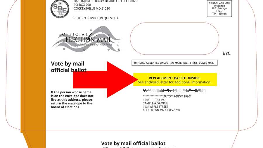 Maryland Voters Receive Wrong Ballots, Replacements on the Way
