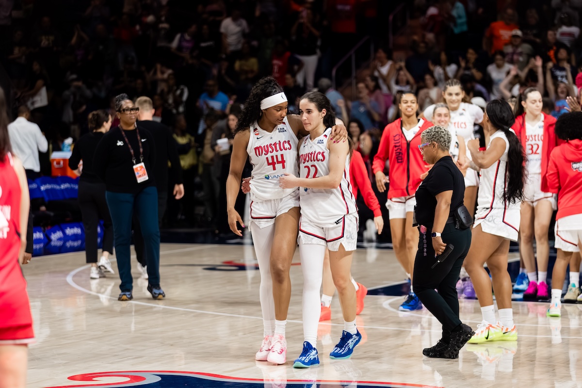 Mystics Escape Fire 124-123 in Epic Four-Overtime Showdown Tying WNBA Record For Longest Game Played