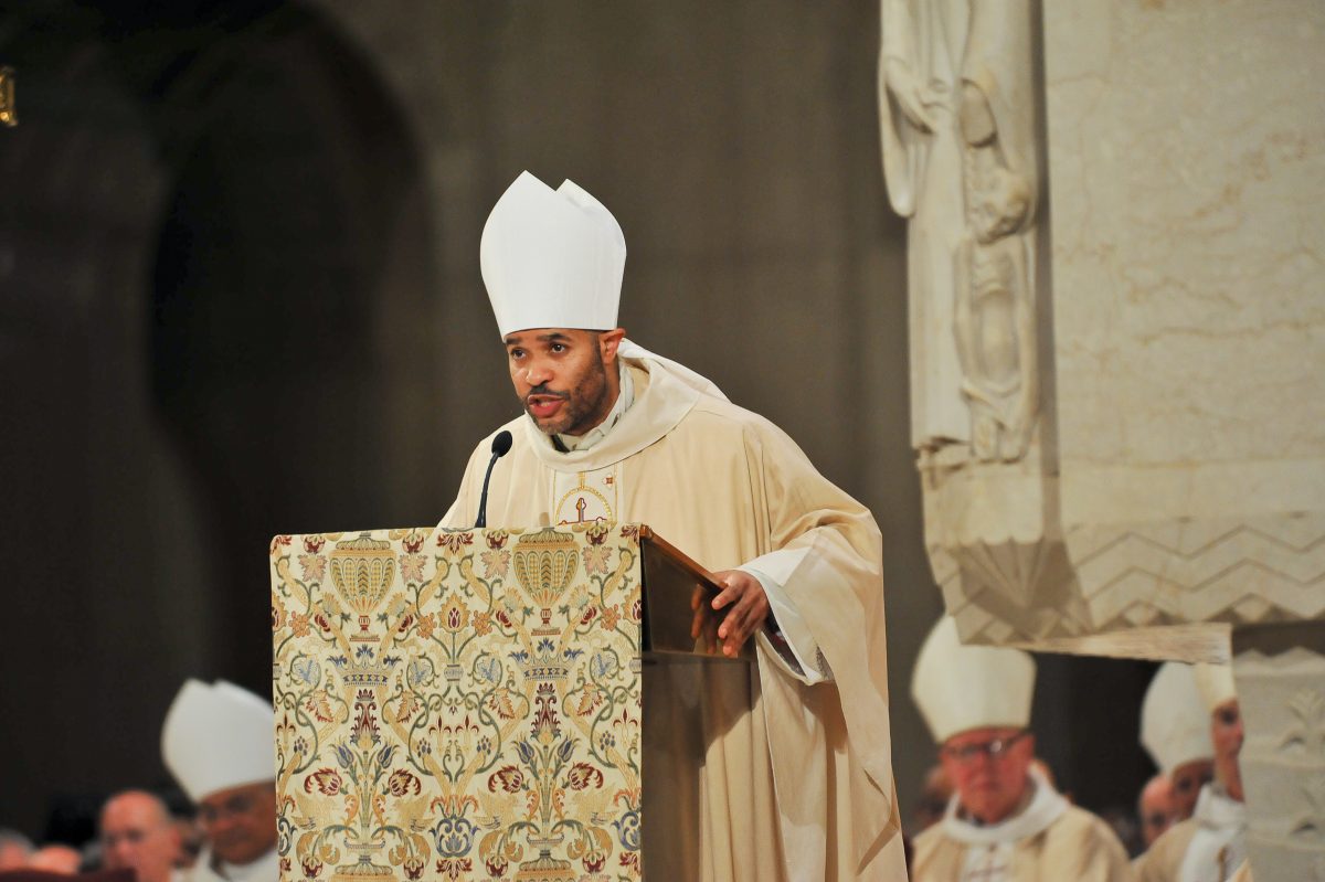 Auxiliary Bishop Robert Boxie, the Youngest Prelate in America