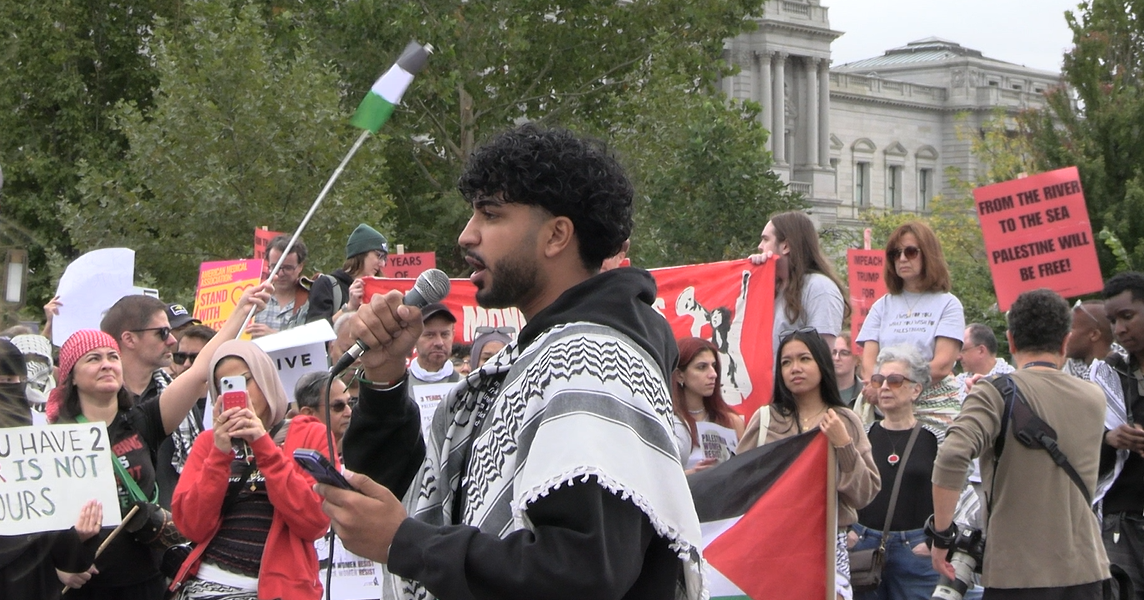 From the River to the Sea: D.C. Activists March for Palestine to Be Free